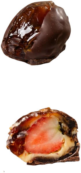 Bombom de Tâmara, fotografia original do catálogo Stelle Patisserie