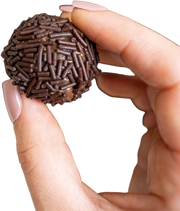 Brigadeiro, fotografia original do catálogo Stelle Patisserie