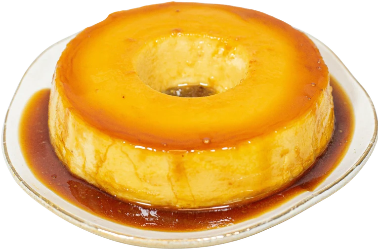Pudim Cremoso, fotografia original do catálogo Stelle Patisserie